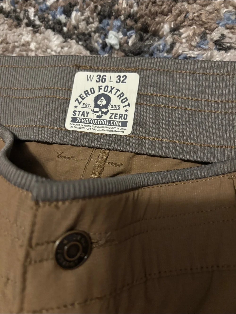 Men's Cargo Pants — Brown Tactical Style